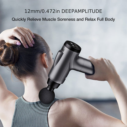 Deep Tissue Massage Gun – Rechargeable Muscle Relaxation & Recovery Device | Lumyn