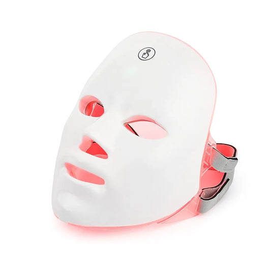 7-Color LED Light Therapy Facial Mask – Rechargeable Skin Rejuvenation & Anti-Aging Device | Lumyn
